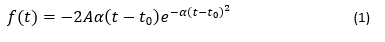 derivative gaussian